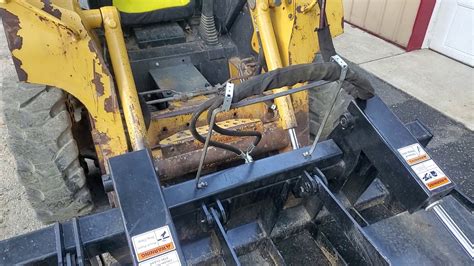 hydraulic hose holder for skid steer|after market bobcat hydraulic hoses.